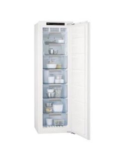 Aeg Agn71813C0 56Cm Wide Integrated Upright Freezer - White